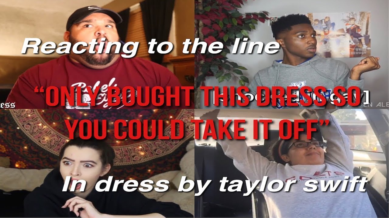 People reacting to the lyric 
