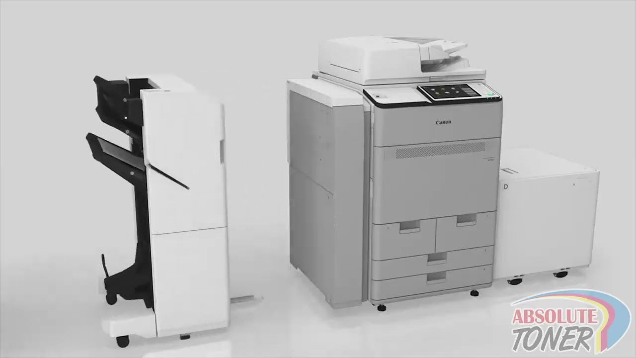 Canon ImagePRESS Lite C165 350GSM Digital Color Production Printer with Booklet Maker and Finisher