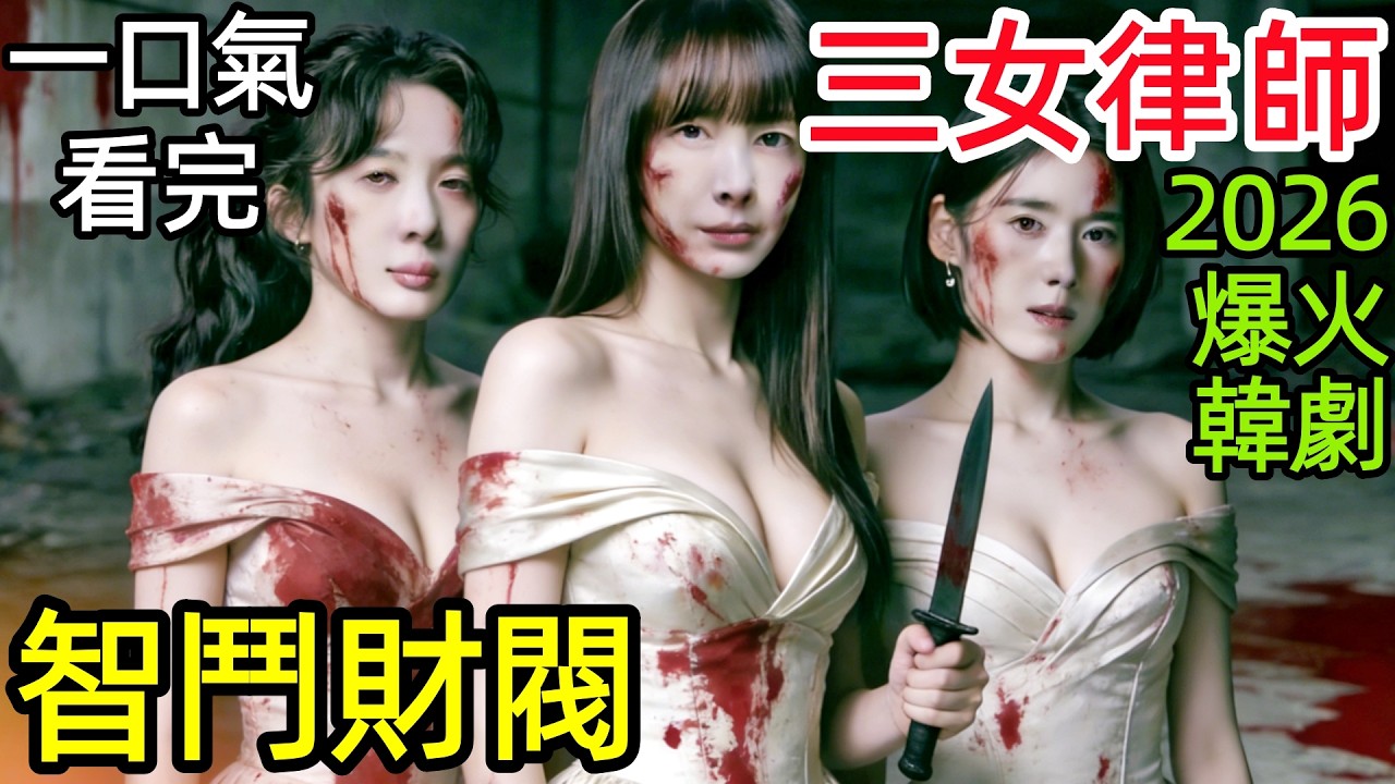 【全面解析劇情解析】2026爆火韓劇，三位女律師屢遭迫害，智鬥腐敗黑暗財閥，一口氣看完1~4集，韓國懸疑犯罪電視劇解說