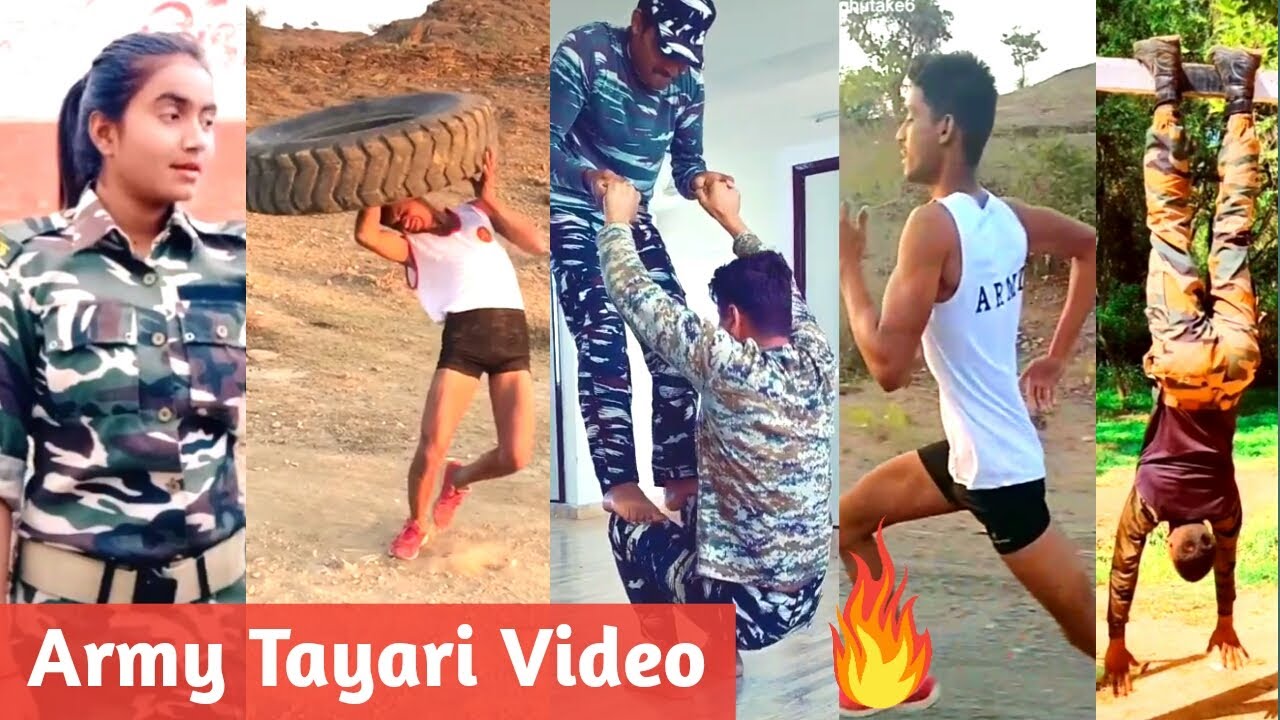 Indian Army Tayari Tik Tok video | Best Motivational Army Song | Indian Army Training | BSF,CRPF,NCC