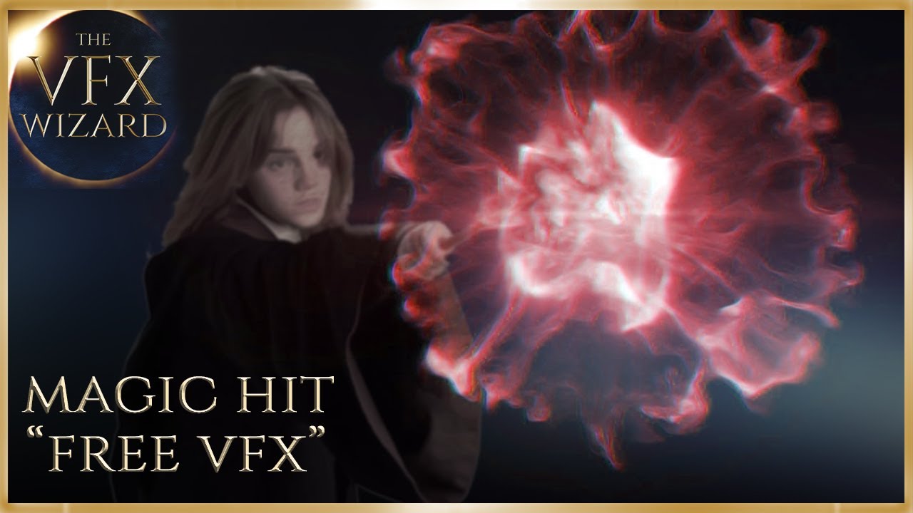 Magic Hit Expelliarmus - FREE effect - Harry Potter inspired [The VFX Wizard] Red Magic smoke