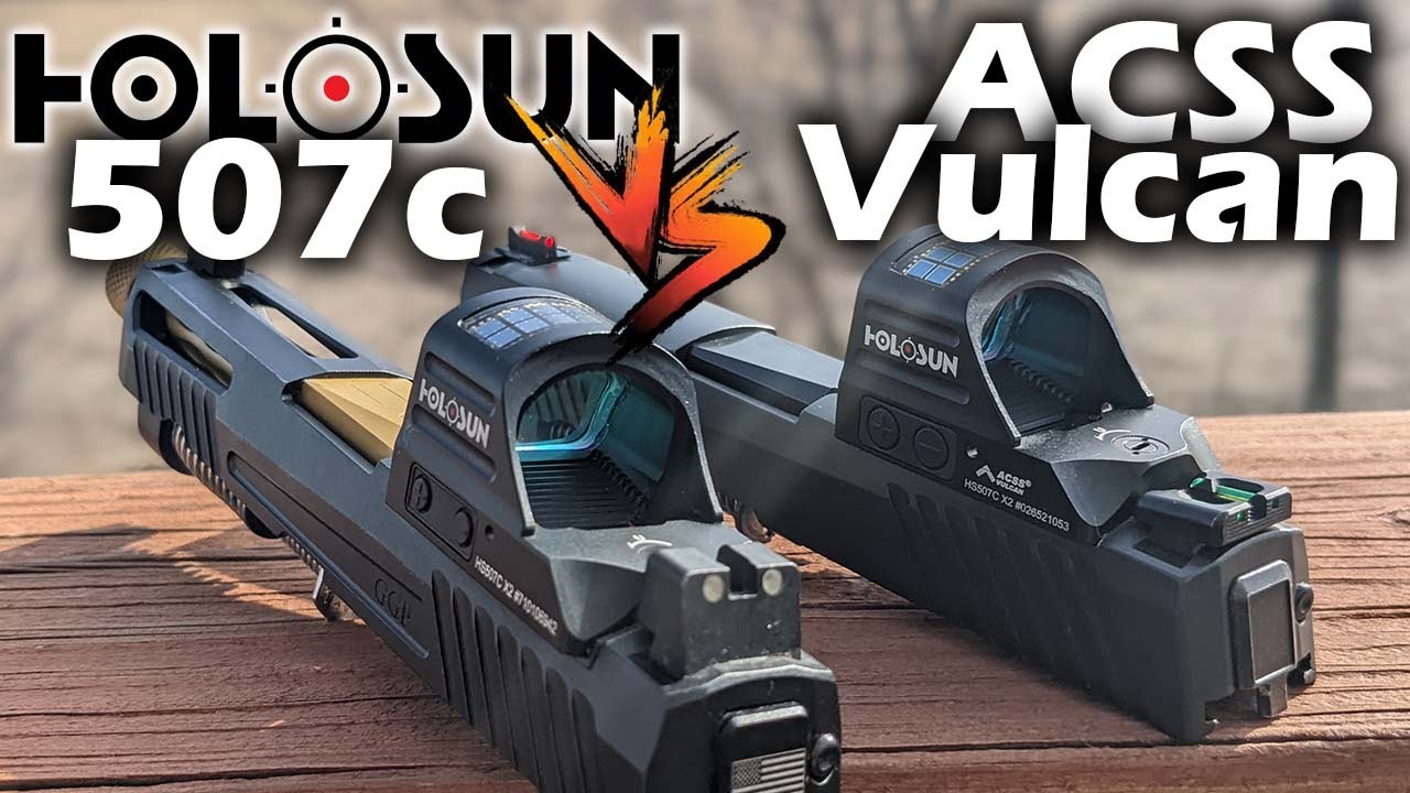 Holosun 507c против Primary Arms 507c ACSS Vulcan