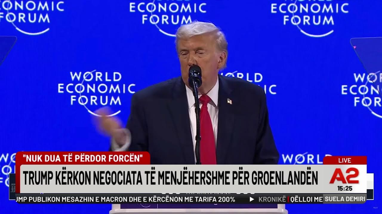 Trump flet në Davos: Europa nuk po shkon në drejtimin e duhur