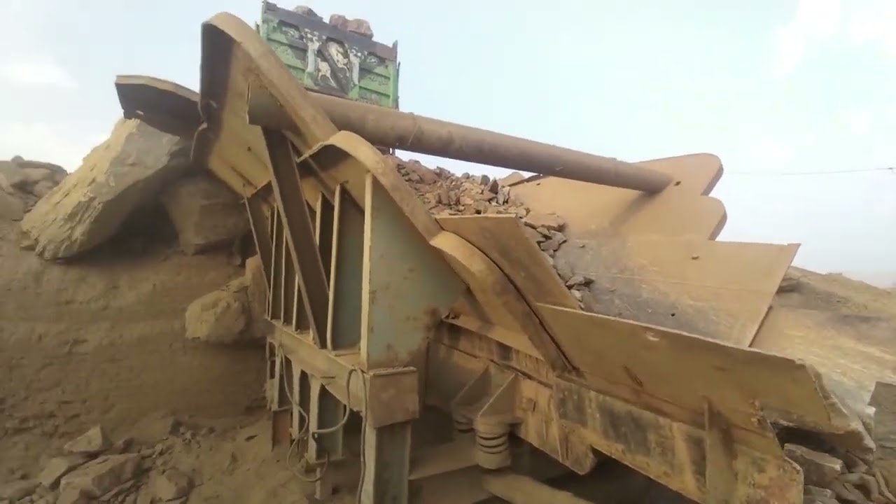 Breaking Massive Rocks with Hammer | Extreme Stone Breaking Workers