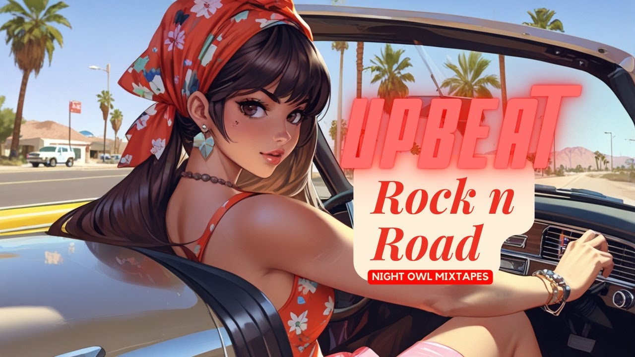 🎸 Upbeat Rock n Road🚗💨 | American Roots Rock for the Open Road