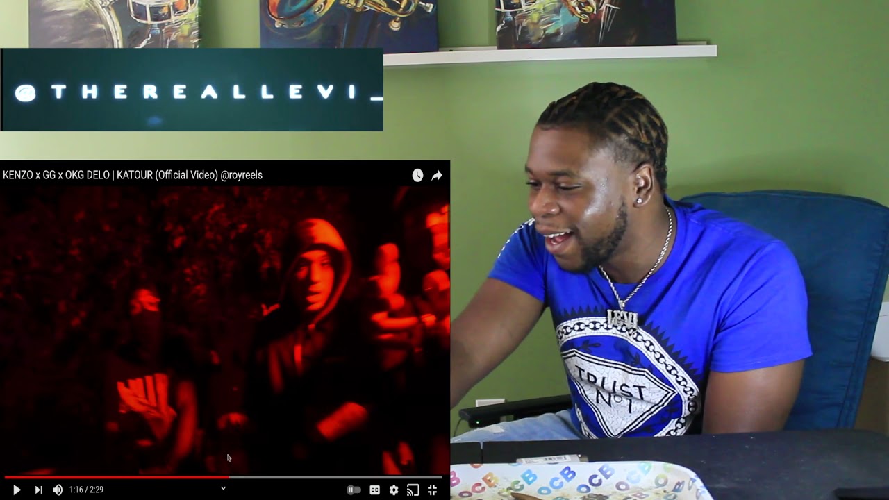 TRL Reaction / KENZO x GG x OKG DELO | KATOUR (Official Video) (CanadaRap)