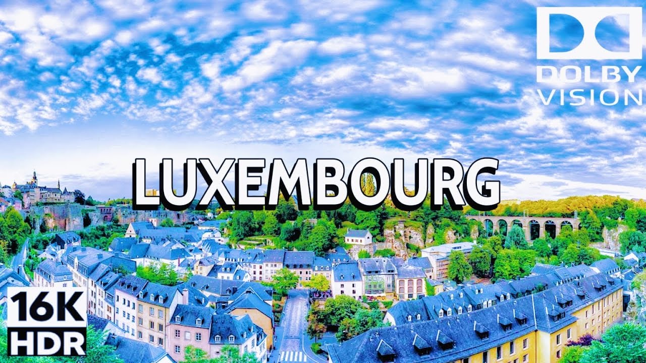 Luxembourg in 16K UHD – Serene City Walks & Stunning Landscapes (Meditation Music)