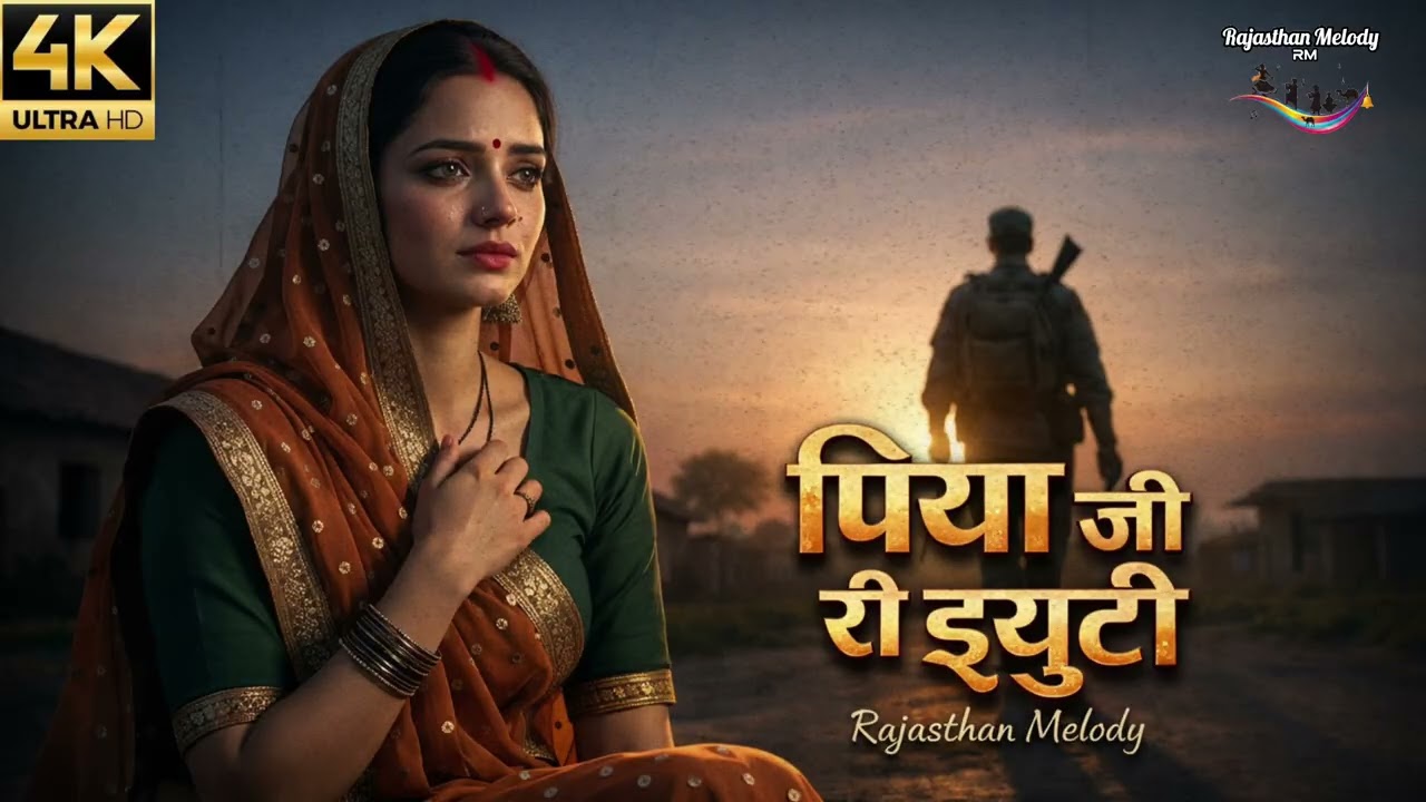 पिया जी री ड्यूटी ( पति की याद में गीत ) । राजस्थानी विरह गीत । Rajasthan Melody 