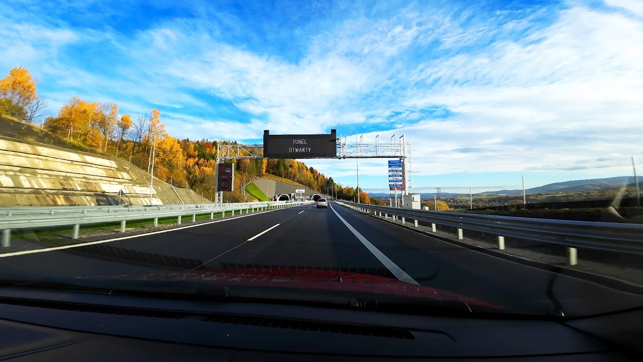 Otwarcie drogi ekspresowej S1 [super jakość 4k, 60fps]