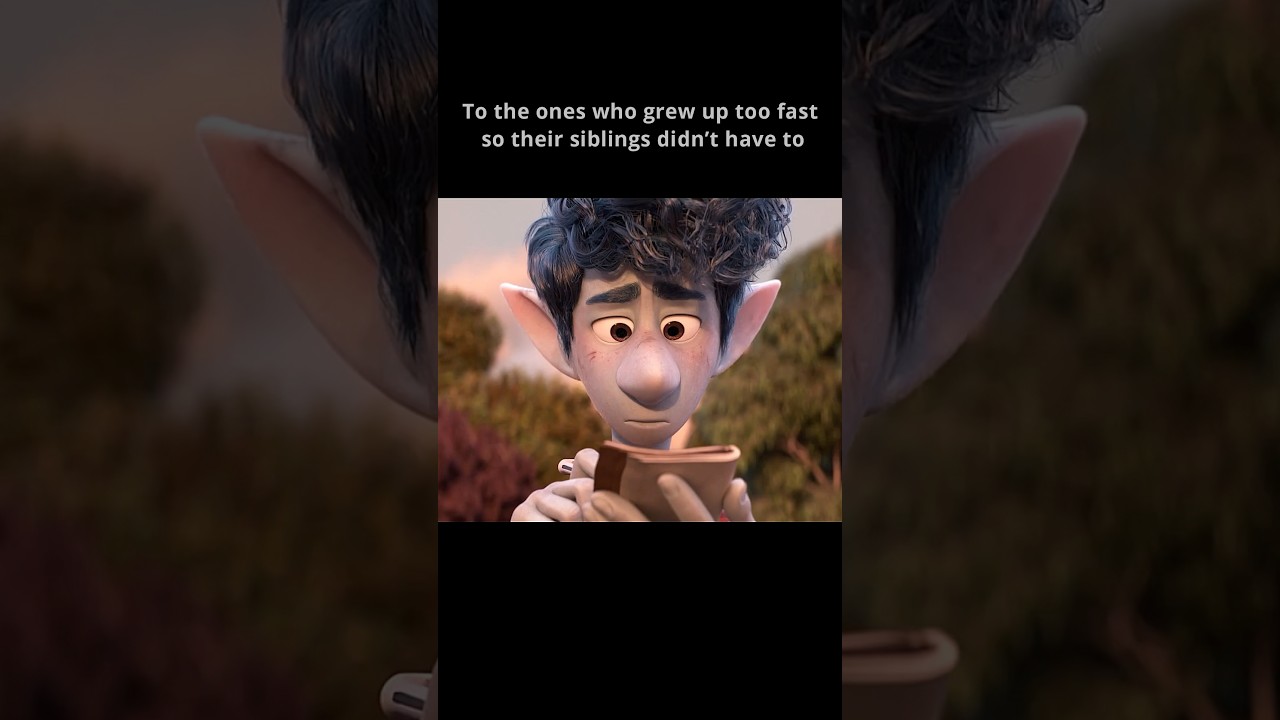 Pixar's Onward | The Goodbye that wasn&rsquo;t meant for him  #Pixar #movieclips  #siblings