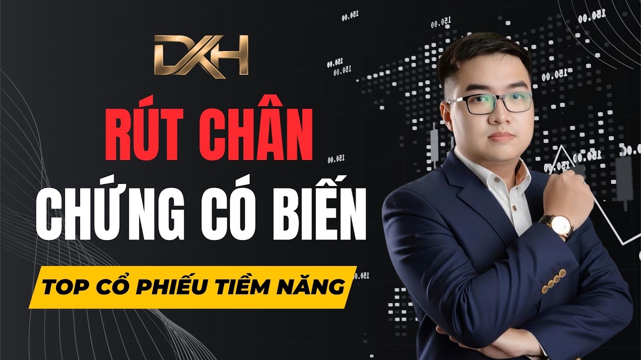 Vnindex rút chân - Dòng chứng khoán có biến