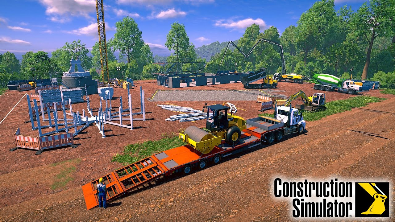 Timelapse👷‍♂️Multiplayer👷‍♂️Gameplay 🚧 Spaceport Expansion Part Three 🚧Construction Simulator 23
