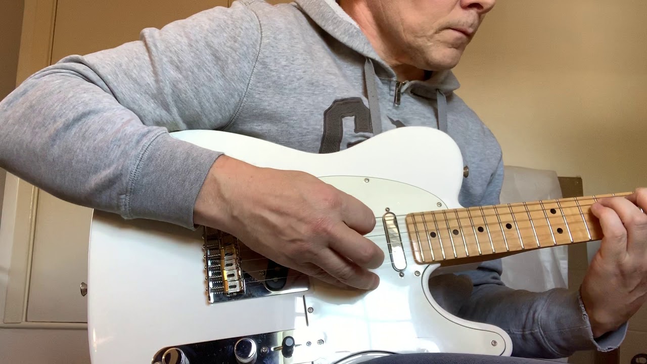 Rockschool grade 2 Bonecrusher on Fender player telecaster guitar