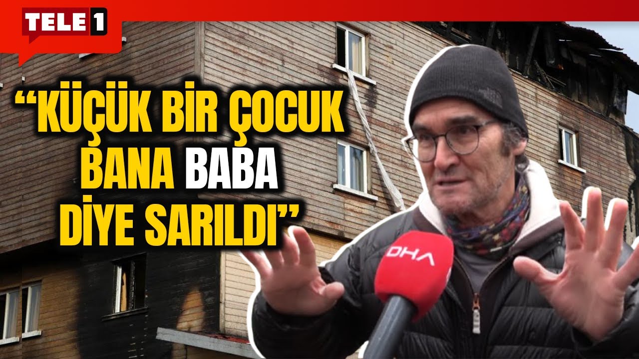 Yangından sağ kurtulan vatandaş faciayı anlattı! 