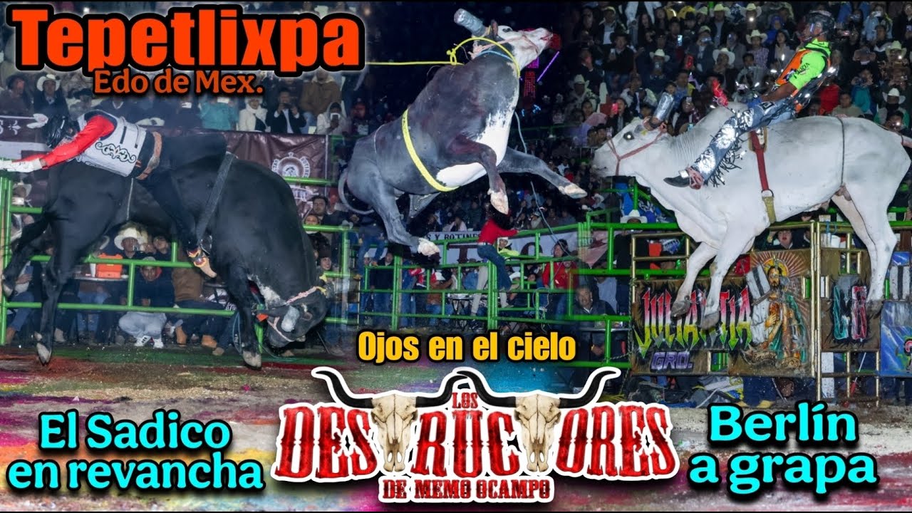 Llegaron 15 Destructores a Tepetlixpa! Berlin a Grapa y Sadico en Revancha con Rachis