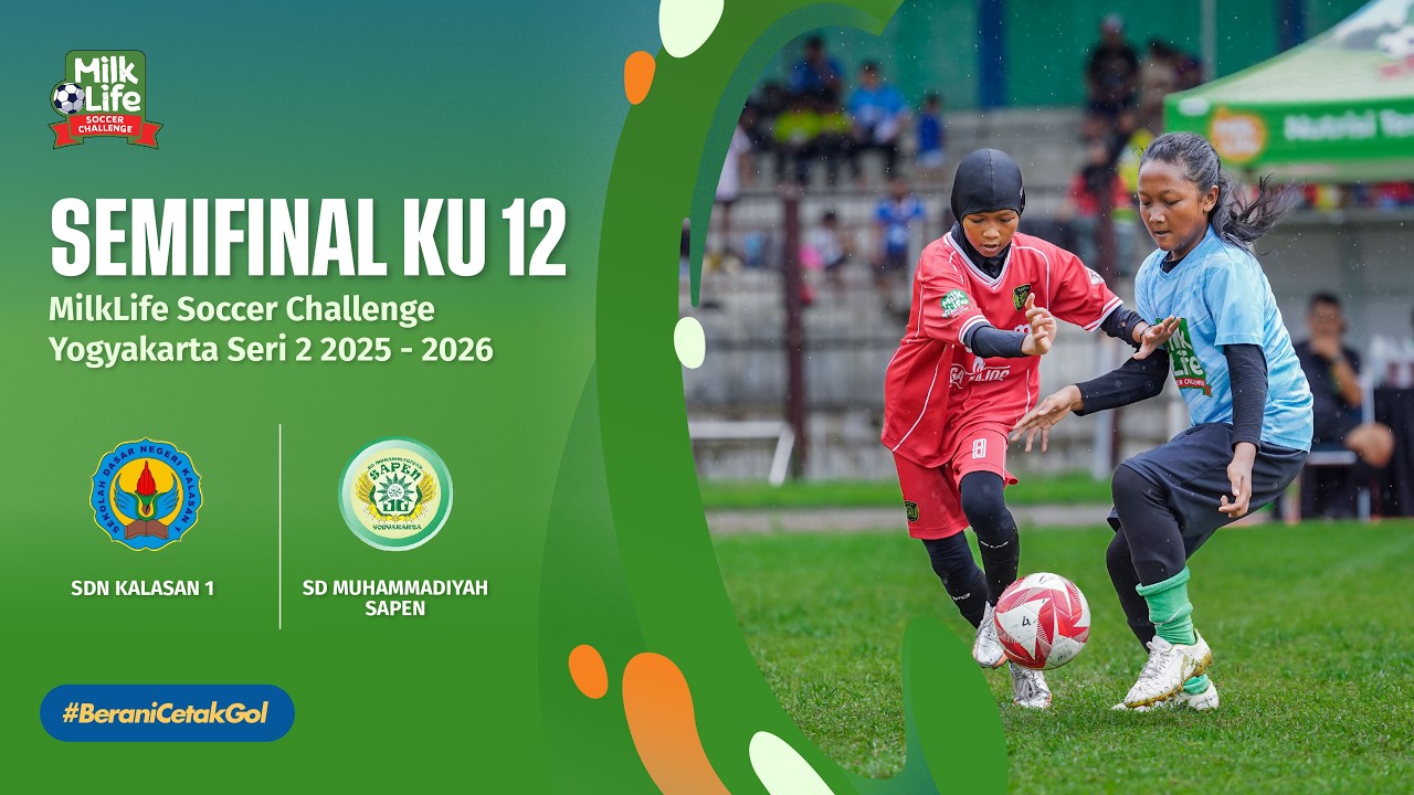 Pertandingan Semifinal KU 12 SDN Kalasan 1 vs SD Muhammadiyah Sapen, Yogyakarta