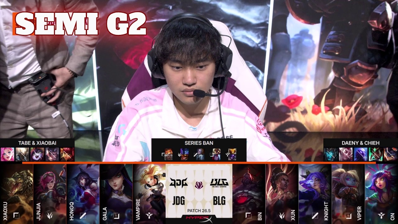 JDG vs BLG - Game 2 | Semi Final First Stand 2026 | JD Gaming vs Bilibili Gaming G2 full game