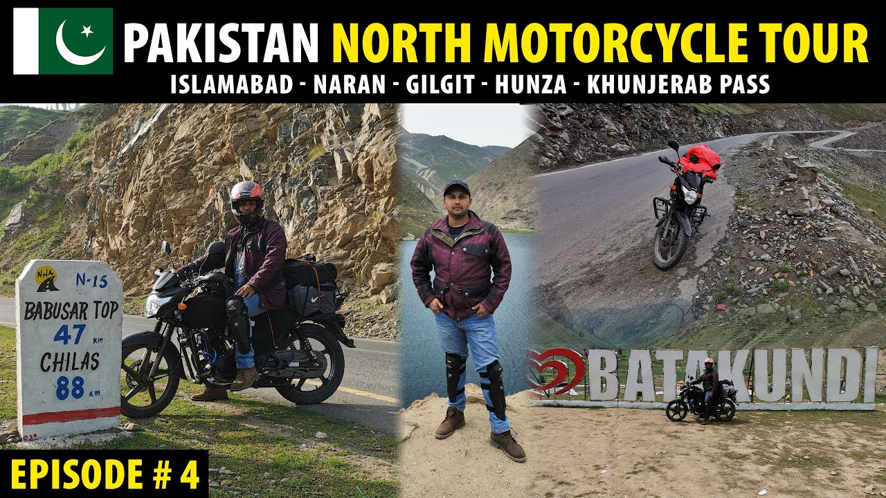 Ride Naran to Babusar  | Episode # 4  |  Northern Pakistan Motorcycle Tour | Suzuki GR150