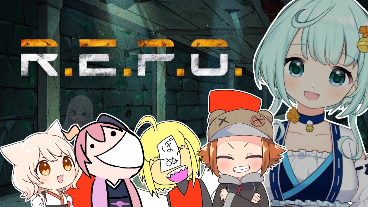 【R.E.P.O.】こういうゲームで自分視点を取ると集団行動のできなさがバレてしまうなぁ【犬童とわ/呉島カザリ/彩桜心/東雲ぼぬ】