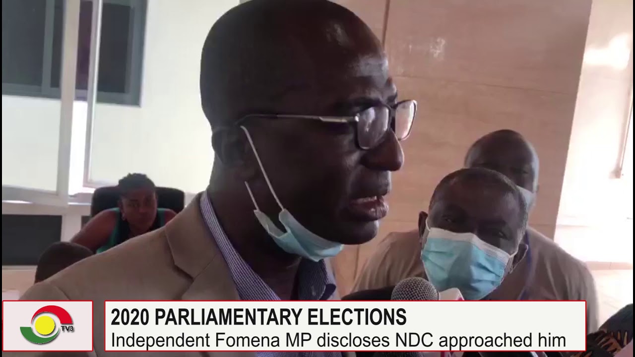 Independent Fomena MP-elect discloses NDC approached him to join them but be decline