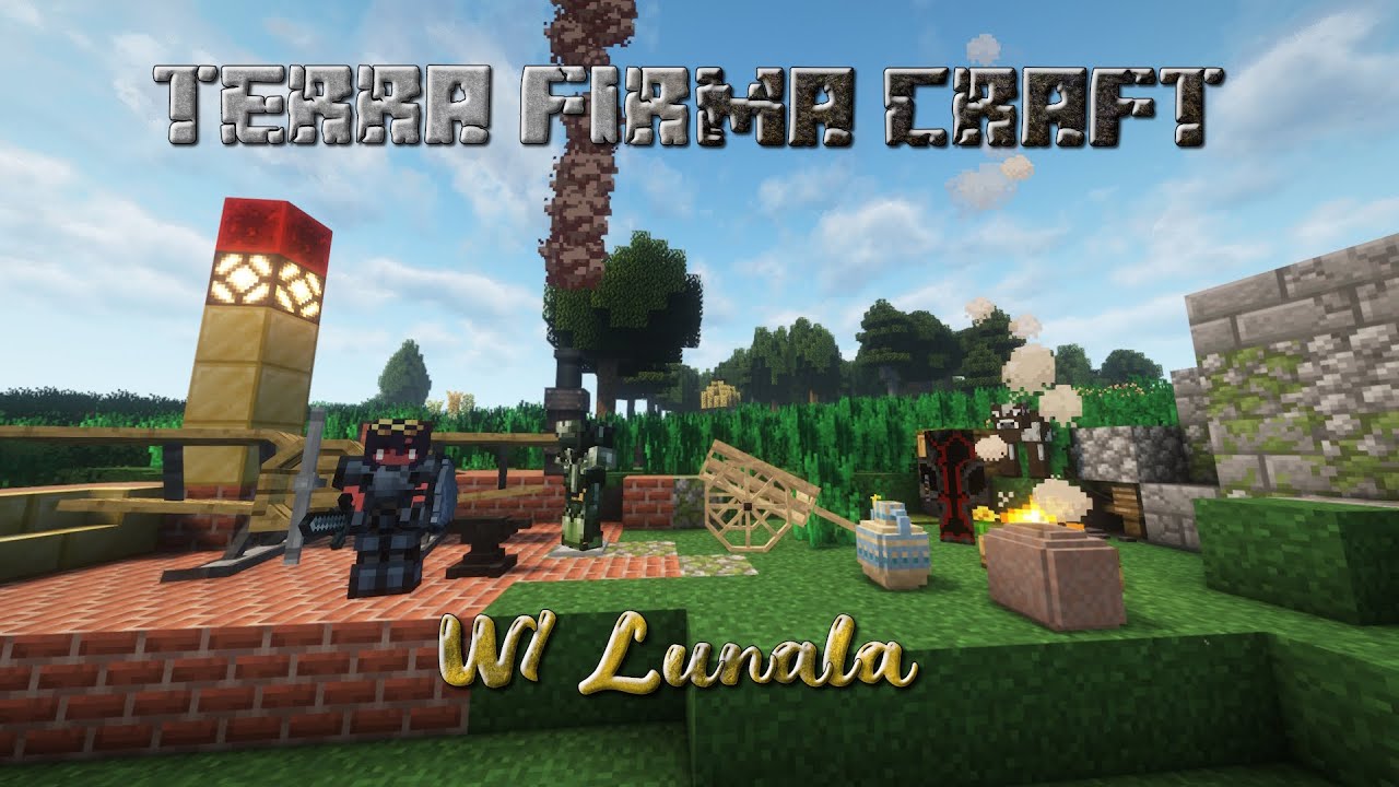 From Stone to Steel. TerraFirmacraft Coop with Lunala #60
