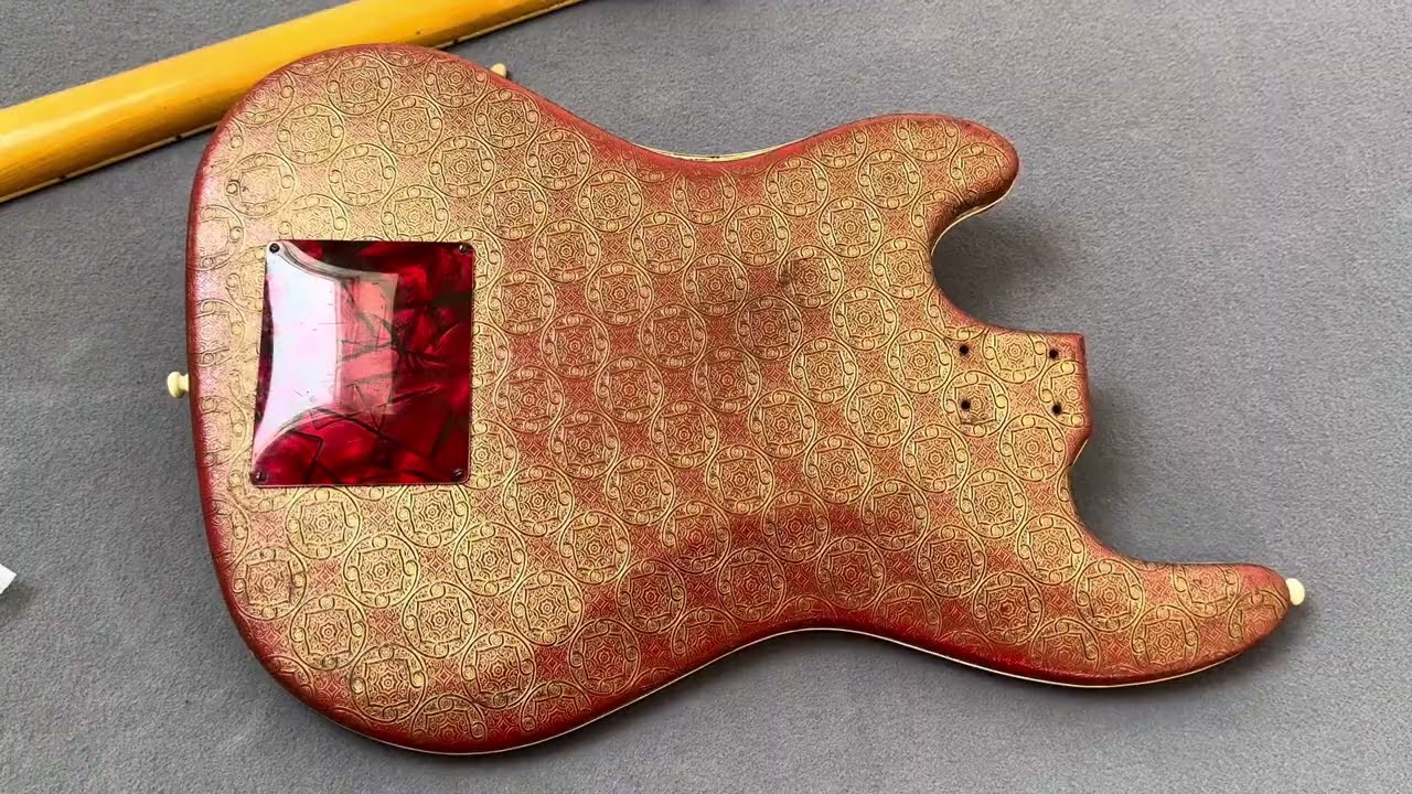 Hofner 176 Brokat Guitar Repair Restauration - Day 1 - check, disassembly, inlay & binding reglue