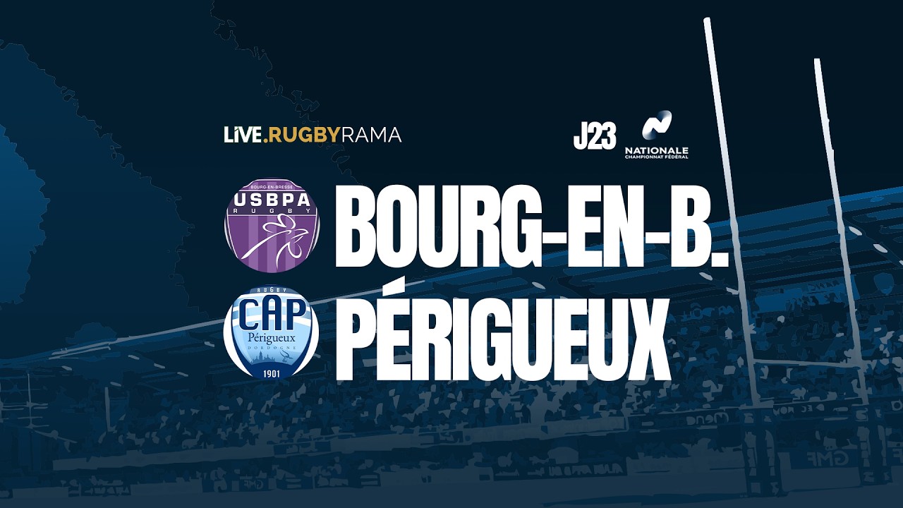 Nationale - J23 : Bourg-en-Bresse vs Périgueux