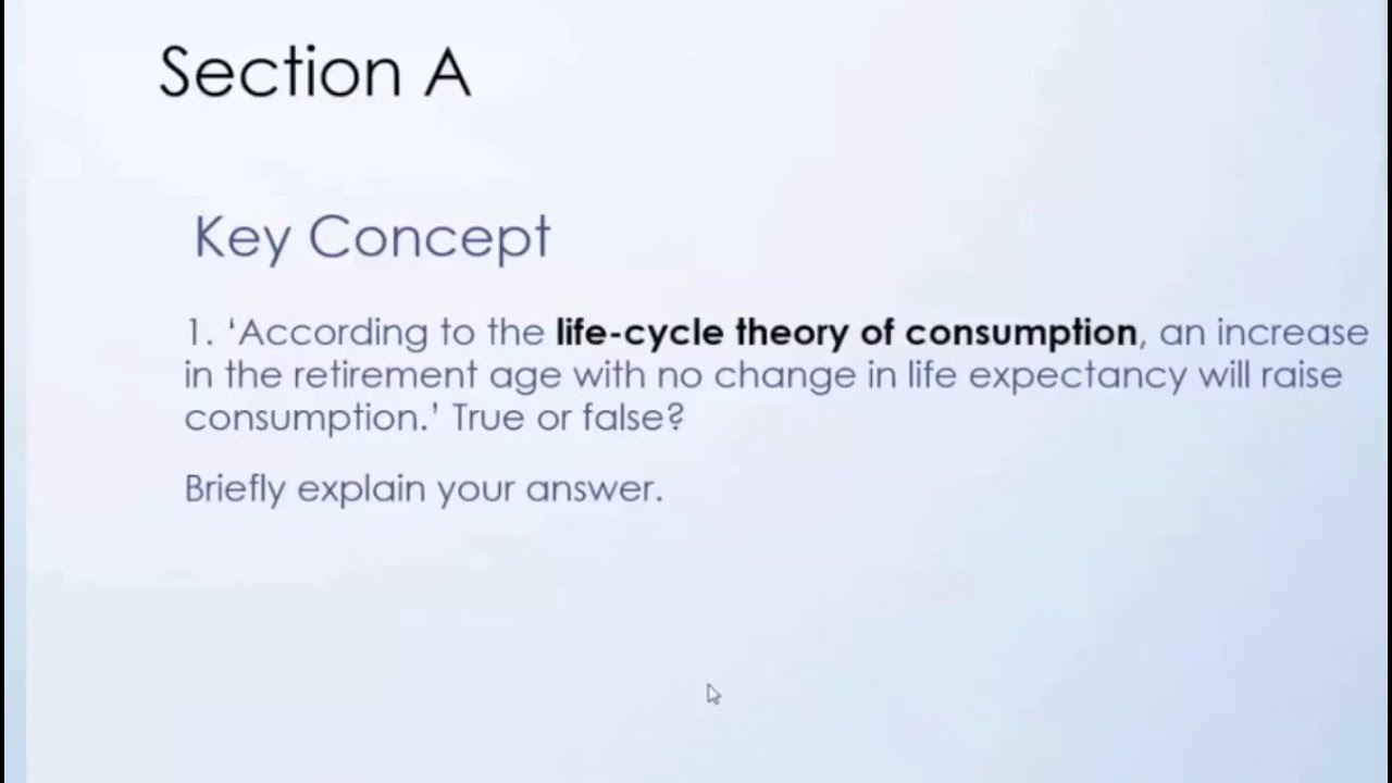 (EC2065) Macroeconomics - Suggested Examination Approach 2011 Zone A Section A