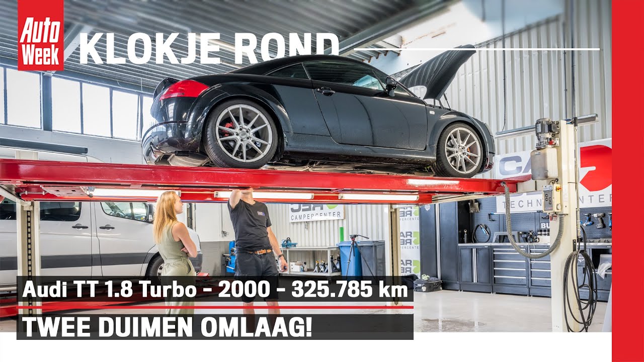 Audi TT 1.8 5V Turbo Quattro 225 pk – 2000 – 325.785 km - Klokje rond