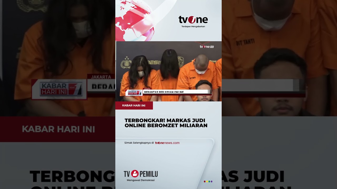 Polda Metro Jaya Bongkar Sindikat Judi Online Omzet Miliaran | Kabar Hari Ini tvOne