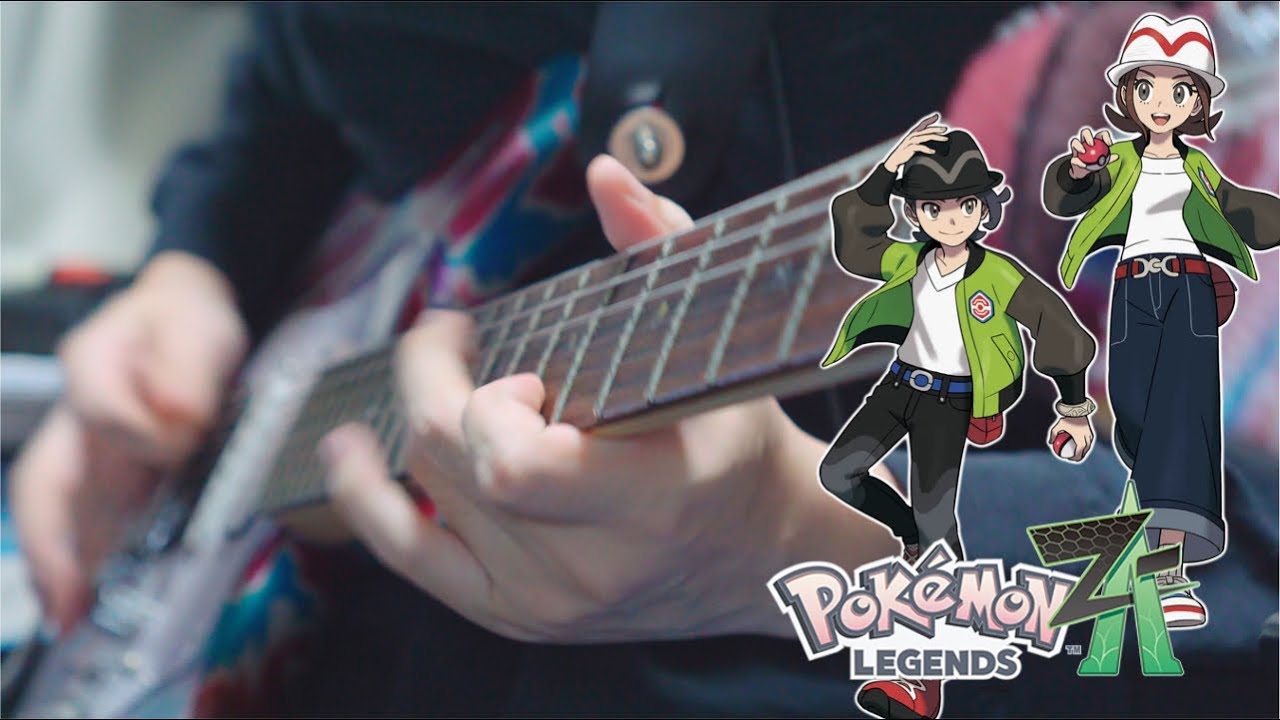 【ポケモンXY/ZA】トレーナー戦BGM ギターアレンジ Pokemon XY/ZA Trainer Battle Theme Guitar Arrange 【Moki Remix】