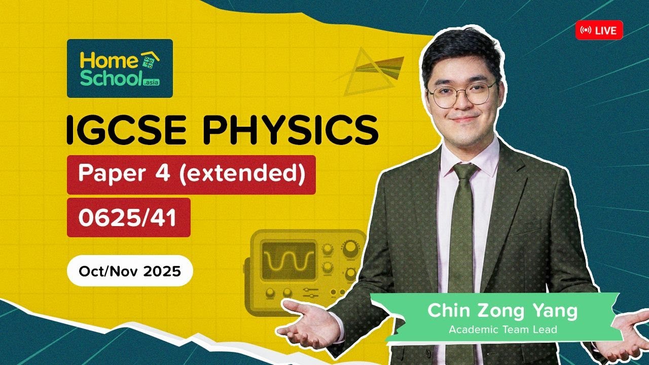 IGCSE Physics 0625 Paper 41 Nov 2025 Live Solving