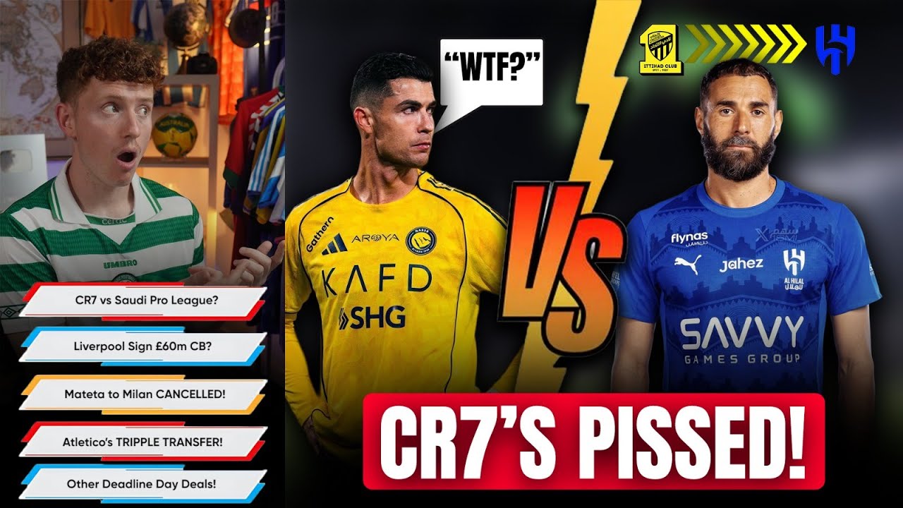 CR7 is CRASHING OUT??? (Transfer Deadline Day)