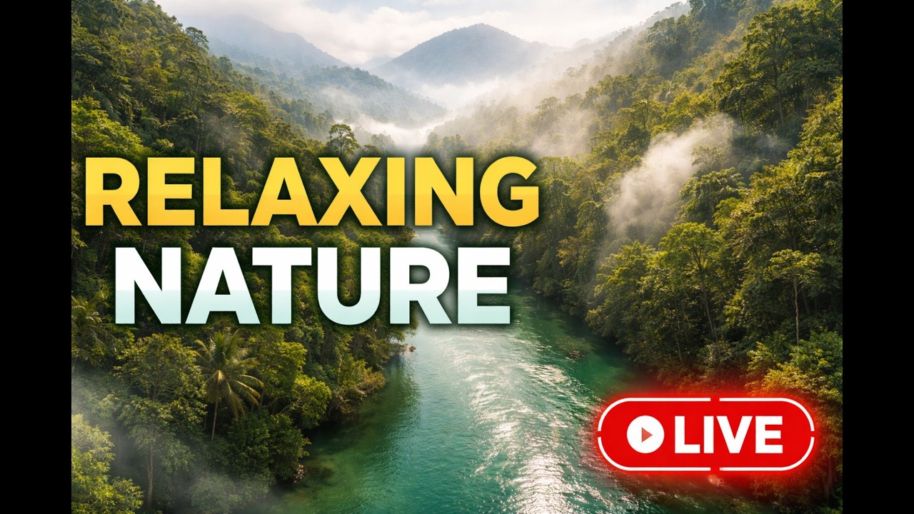 Deep Sleep Therapy with Natural Sounds 🌿 Stress Relief, Insomnia & Focus Healing