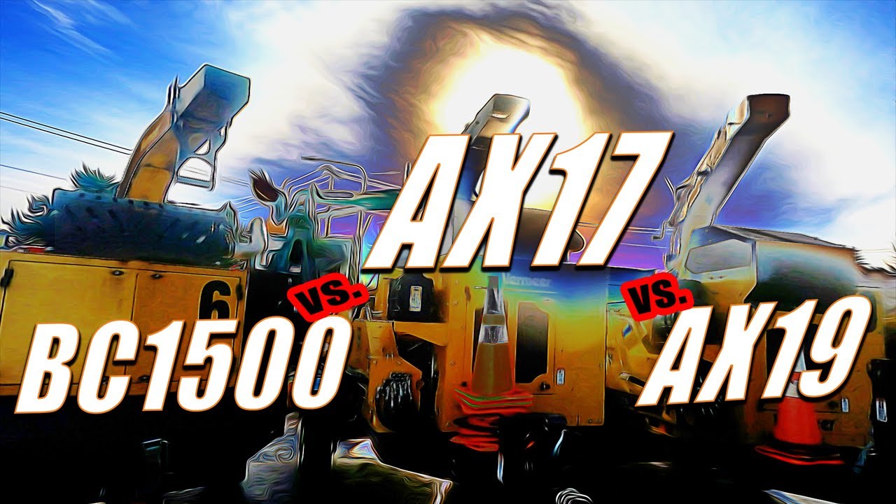 Chipper Challenge - Vermeer AX17 versus BC1500 and AX19