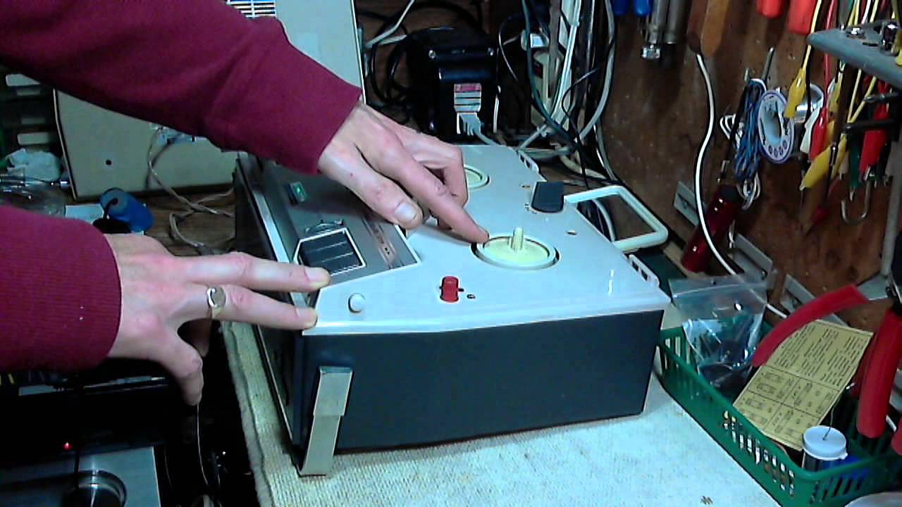 Grundig TK 23 Reel-to-Reel Tape Recorder Video #1 - Checkout and Test
