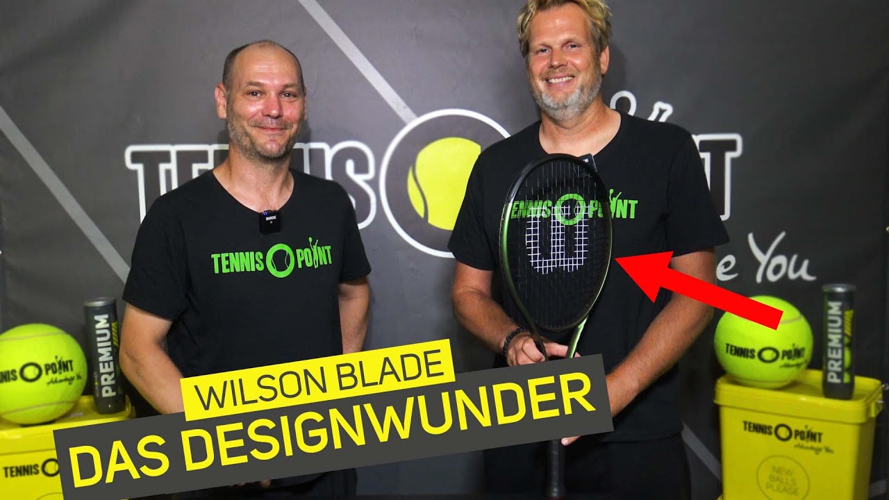 Spektakuläres Design: Wilson Blade v8 Hands-On