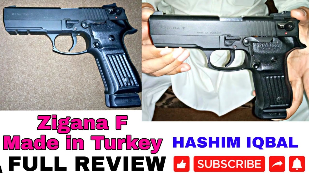 Zigana F 9mm pistol complete Review