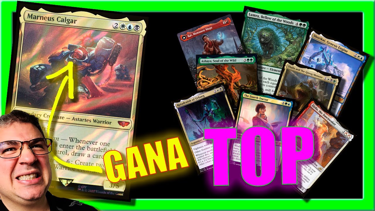 ⬆️⬆️⬆️MARNEUS CALGAR GANA⬆️⬆️⬆️y otros mazos ORIGINALES(Ashaya, Ratadrabik, Lurma, Ral...)