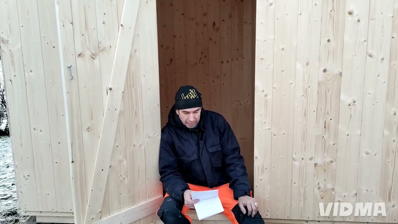 Ultimate marketin halvin sauna. Osa 5. kiuas lämpenee ja on yhteenvedon aika 
