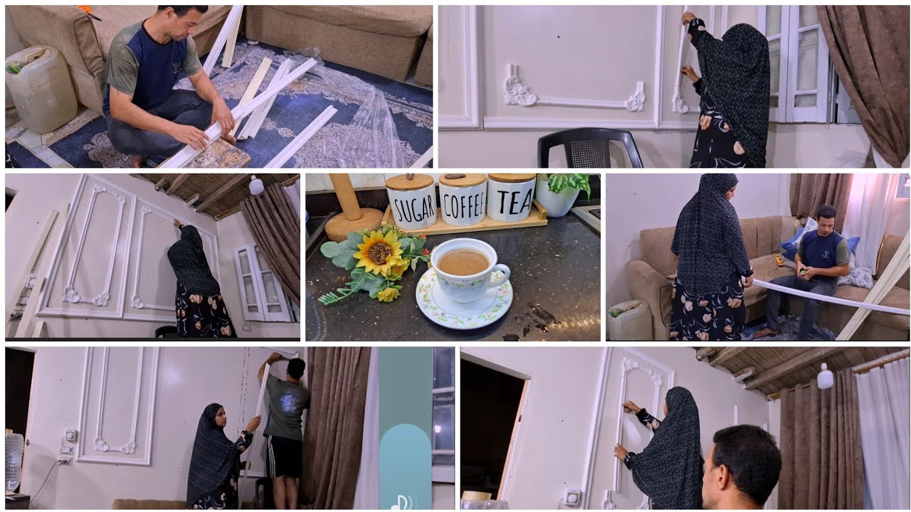 واخيرا عملت ديكور باقل التكليف 🏠 بيتي بقا زاي القصر🏰 الملكي ⛲الناتيجه ت🌄حفه 