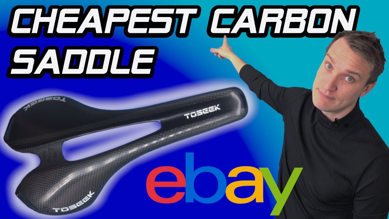 The CHEAPEST CARBON BIKE SADDLE on ebay!