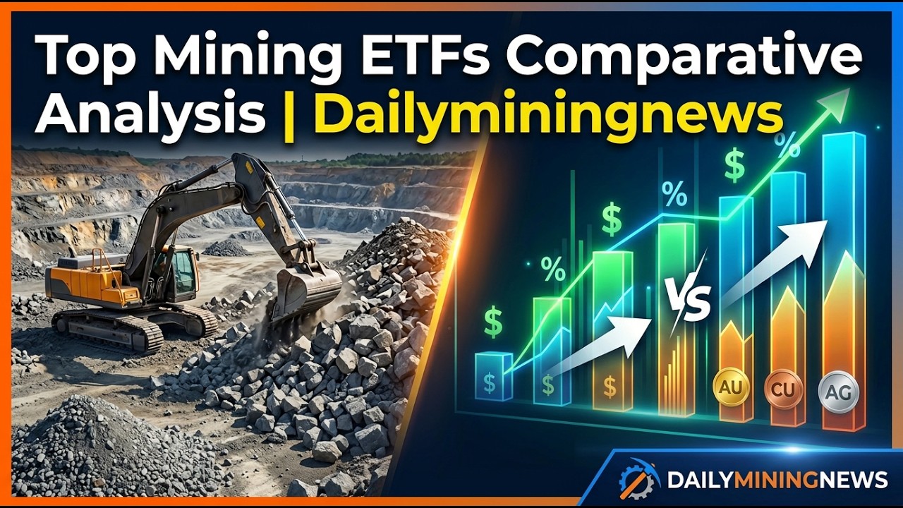 Top Mining ETFs Comparative Analysis | Gold, Silver, Copper, Uranium Mining ETFs | Dailyminingnews