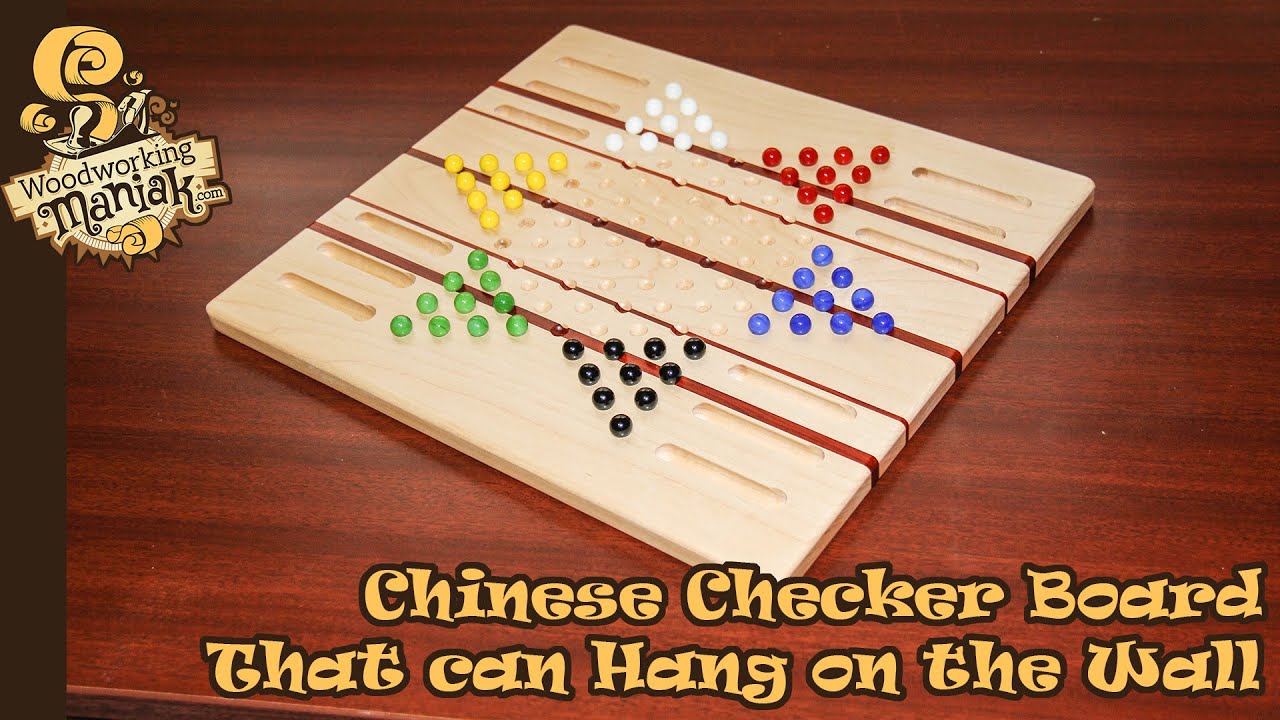 Making a Wooden Chinese Checker Board