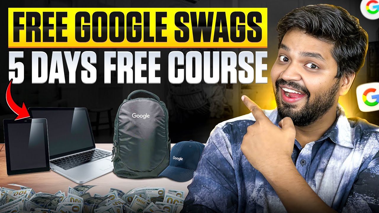 Google&rsquo;s Free 5-Day Gen AI Course | Get Google Certificate, FREE Swags | Full Step-by-Step Guide