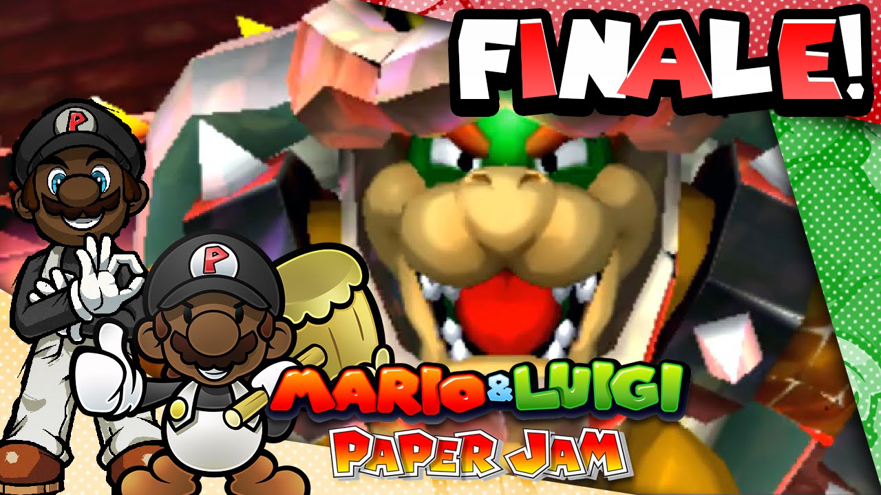 VS Bowser & Paper Bowser! || Mario and Luigi: Paper Jam w/ Facecam! - FINALE (Let's Play Gameplay)