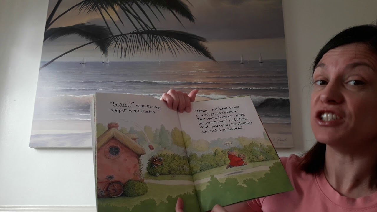 Mrs Waite reads 'Oops!'