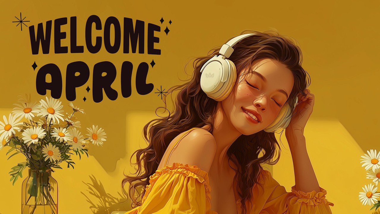 Welcome April with Good Vibes 🌼 Positive Affirmation Music for Fresh Energy Morning