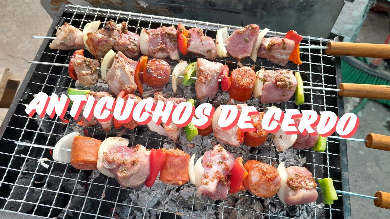 Anticuchos de cerdo