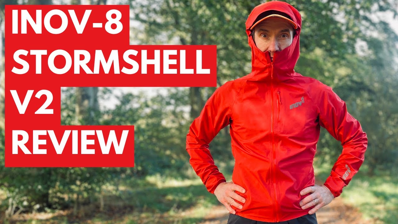 Лучшая водонепроницаемая куртка для бега — INOV-8 STORMSHELL V2 — обзор